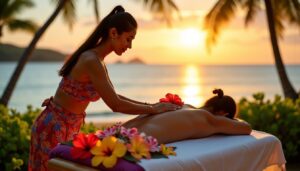 Massage Lomi Lomi Hawaïen : découvrir ses racines, ses bienfaits revitalisants et ses gestes ancestraux