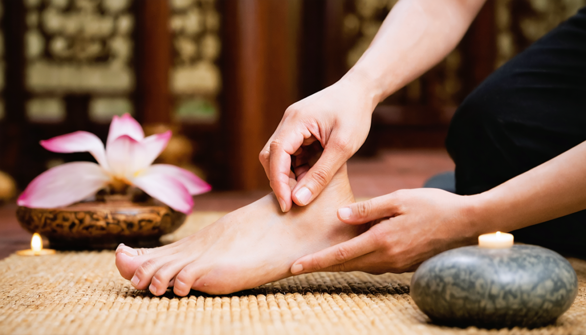 explorez la réflexologie plantaire thaï, ses principes ancestraux et ses bienfaits pour le bien-être et l'équilibre du corps. découvrez comment cette pratique traditionnelle peut améliorer votre santé naturellement.