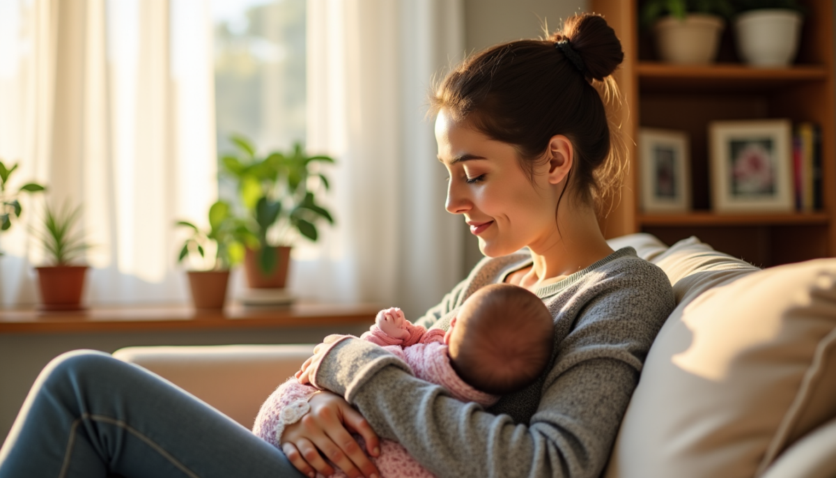 Pourquoi un pull d'allaitement change votre quotidien de jeune maman
